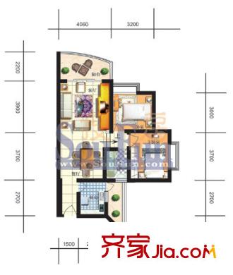 陽光名城 戶型圖6
