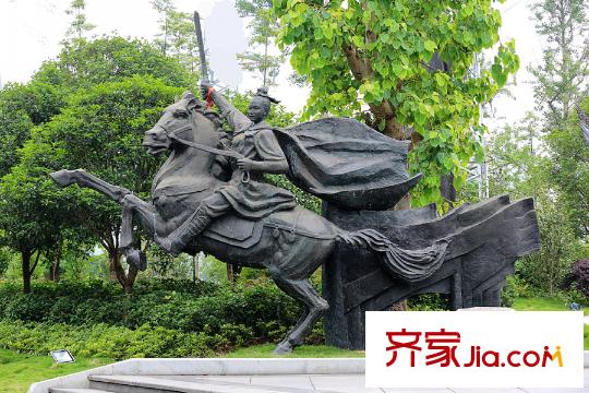 萬友四季繽紛項(xiàng)目周邊巴文化公園