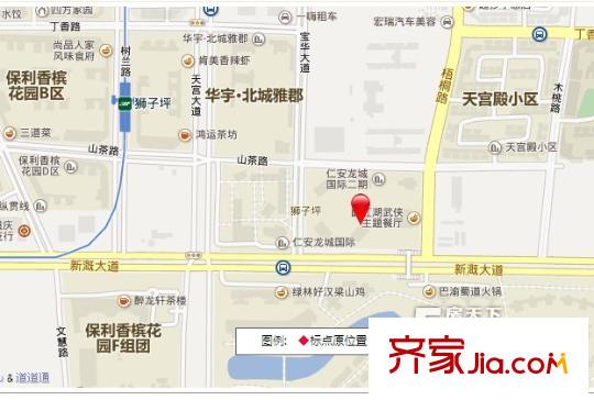 龍城國際交通圖