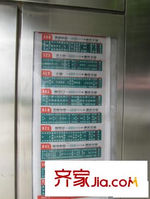 龍城國際配套圖周邊公交車站