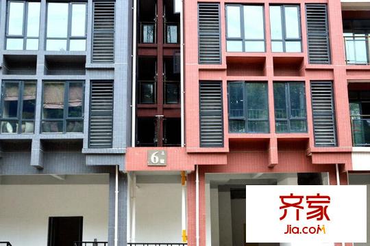 康田漫香林一期6號樓工程進度圖（2015.01.30）