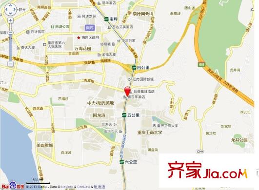 四公里小區(qū)交通圖