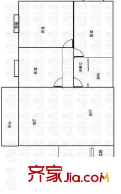四公里小區(qū)戶型圖四公里 3室 戶型圖 3室2廳1衛(wèi)1廚