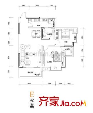 騎龍經(jīng)典 E型雙陽臺