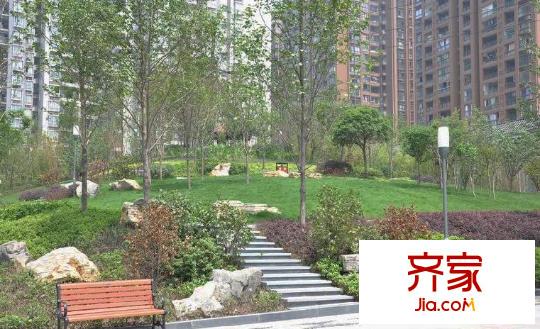 明發(fā)江南香郡外景圖