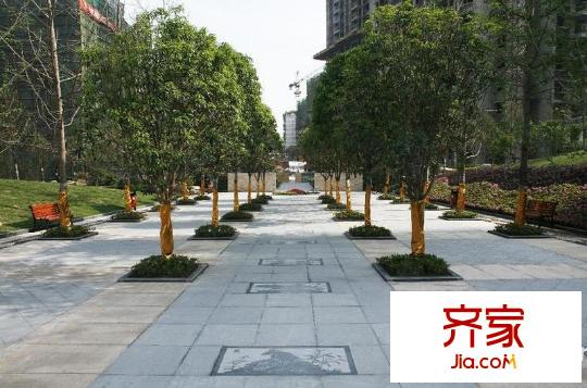 明發(fā)江南香郡外景圖