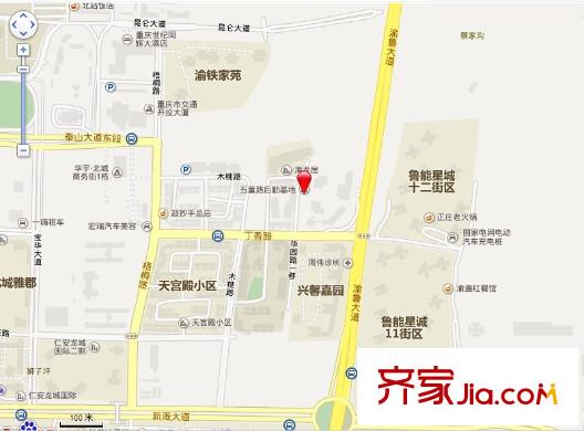 后勤基地交通圖 