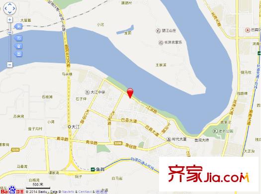 香林華府交通圖