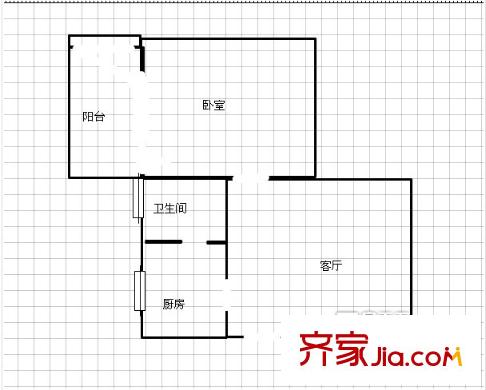 申佳子溪庭院戶型圖申佳?子溪庭院 戶型圖 1室1廳1衛(wèi)1廚