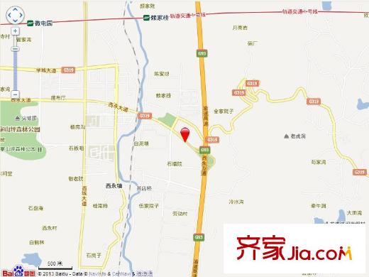 隆鑫花漾匯電子地圖