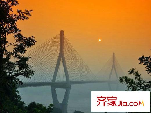 融匯半島香山美墅配套圖項(xiàng)目周邊馬桑溪大橋