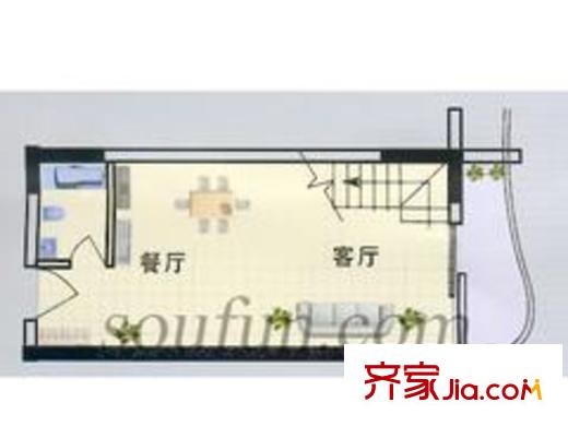 驕陽天際戶型圖戶型圖1 1室1廳2衛(wèi)
