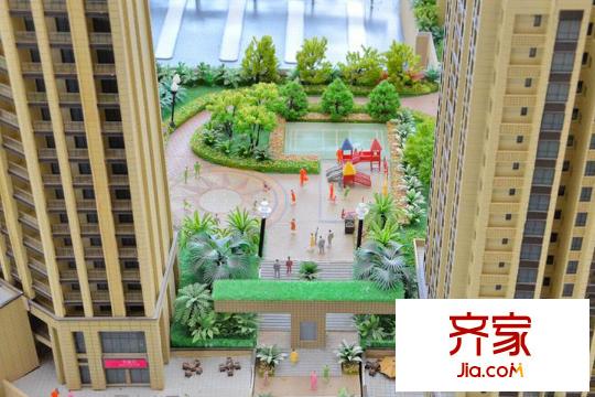 葛洲壩微客公館項(xiàng)目沙盤圖（2015.09.01）