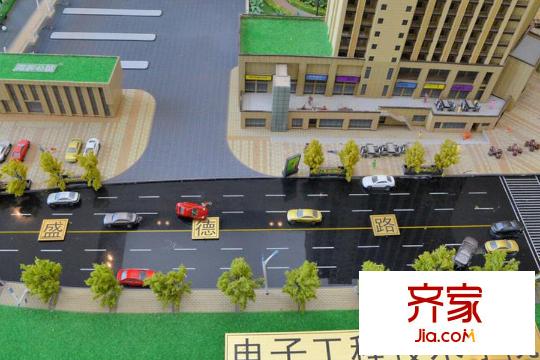 葛洲壩微客公館項(xiàng)目沙盤圖（2015.09.01）