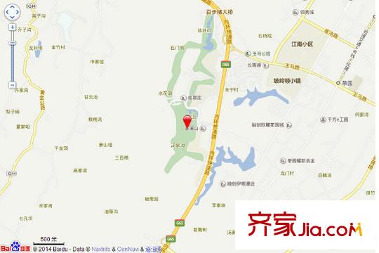 慶隆南山高爾夫國際社區(qū)璽館電子地圖
