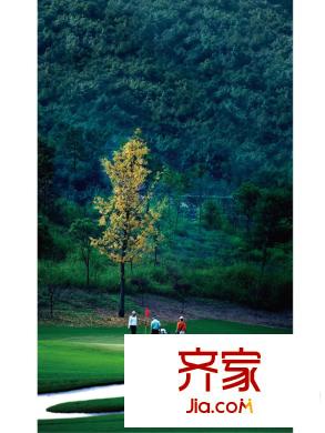 慶隆南山高爾夫國際社區(qū)璽館小區(qū)高爾夫球場實景（2013.12.27）