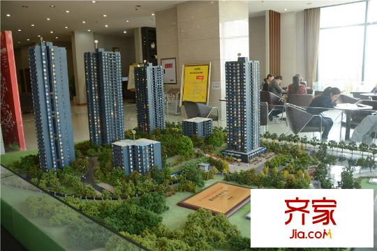 尚格博園售樓中心沙盤實(shí)景（2015-3）