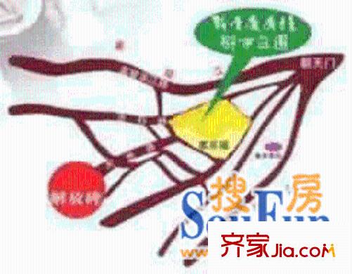 都市庭園交通圖