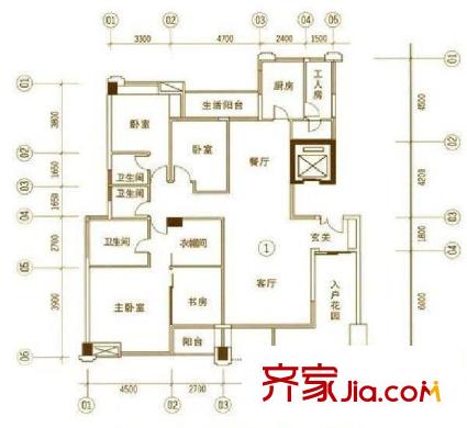 和諧苑 戶型圖