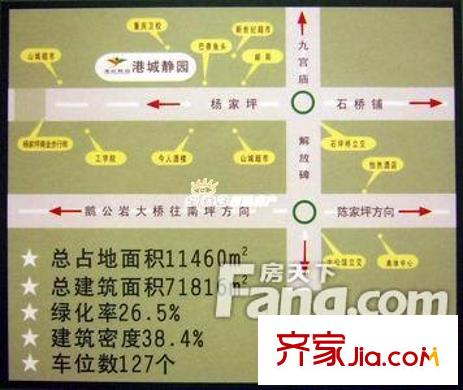 龍城靜園交通圖