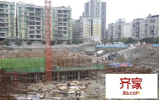 錦天星都外景圖項目工程進度（2011.06）