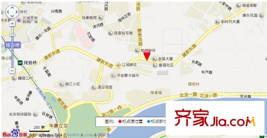 建新東路小區(qū)交通圖
