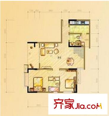 九里香堤 戶型圖