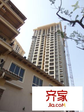 美麗時光外景圖一期23號樓工程實景圖（2012.04）