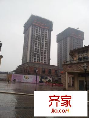 美麗時(shí)光外景圖二期工程進(jìn)度圖（2012.02）