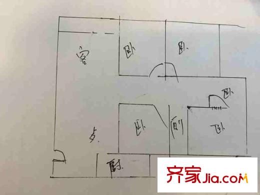 東方新苑 4室 戶型圖
