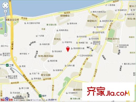 海棠曉月海雅居交通圖