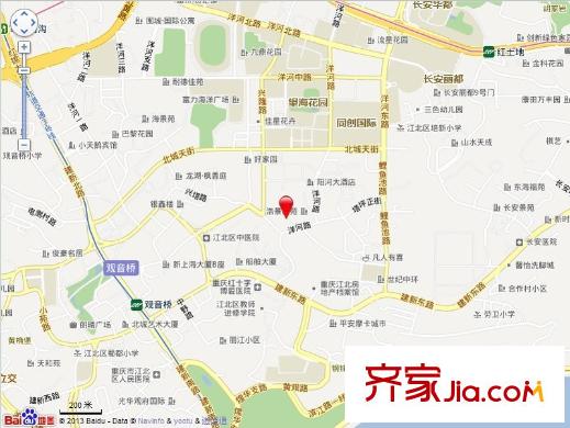 天奇怡暢苑交通圖