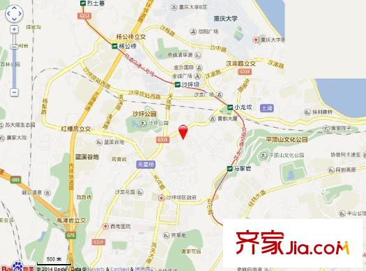 天澤苑交通圖