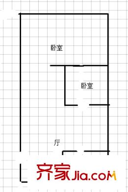 重慶森林公寓 0室 戶型圖