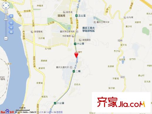 府邸美郡交通圖