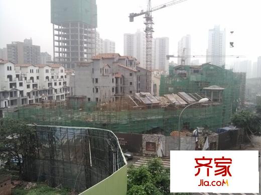 力帆楓樾一期別墅工程進(jìn)度圖（2013.5.29）