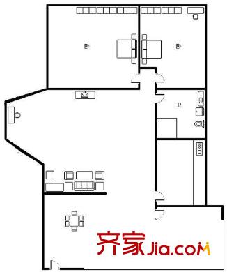 達美嘉景苑 戶型圖