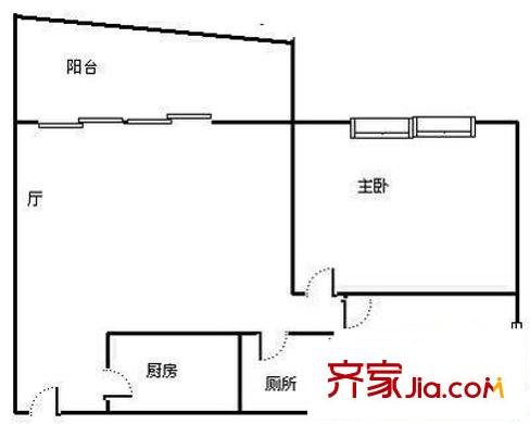 建工MORNING公館戶型圖建工.MORNING公館 2室 戶型圖 2室2廳1衛(wèi)1廚
