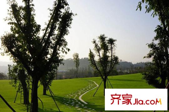 千威先生的洋房項(xiàng)目周邊中央公園