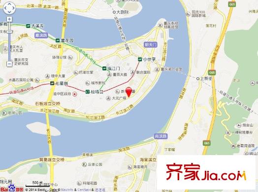 金江大廈交通圖