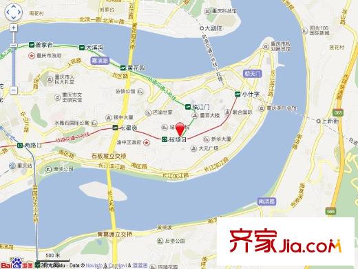 合景聚融廣場商住樓交通圖