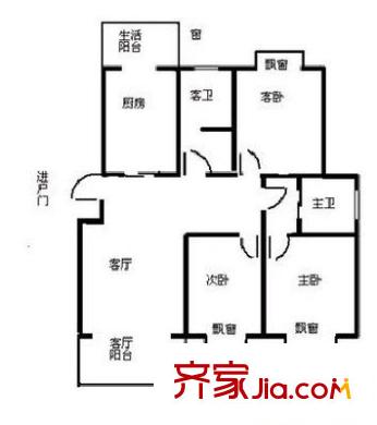 龍頭寺吉安園 4室 戶型圖