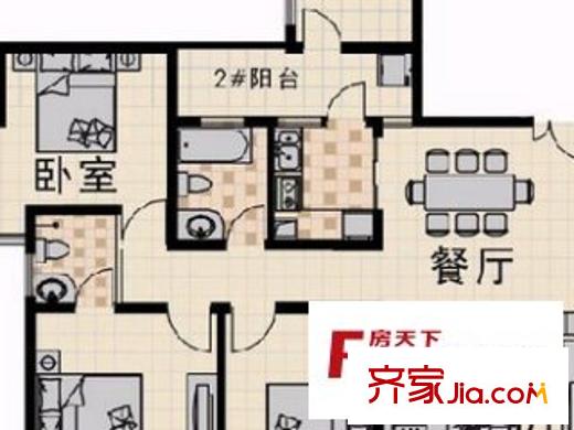 龍頭寺吉安園 5室 戶型圖