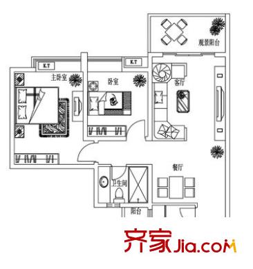 龍頭寺吉安園 4室 戶型圖