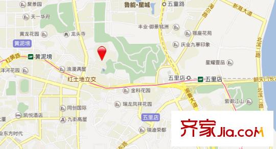 龍頭寺吉安園交通圖