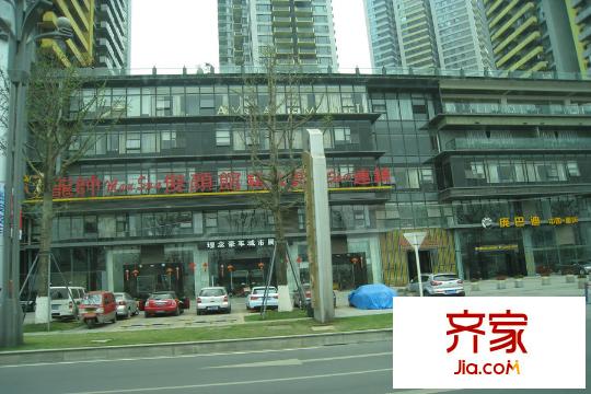 陽光100喜馬拉雅項(xiàng)目實(shí)景沿街商鋪（2015.3.20）