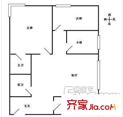 藍色經(jīng)典 戶型圖