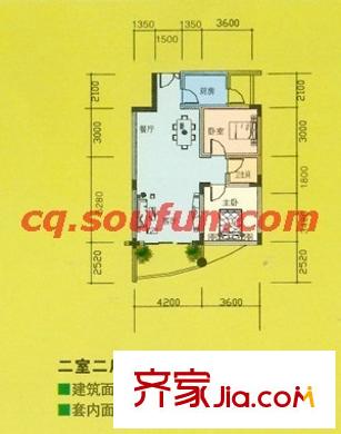 山水綠城 戶型圖5