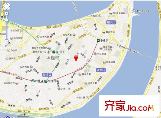 帝都廣場交通圖