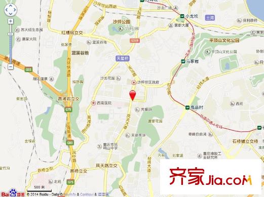 鳳天花園交通圖